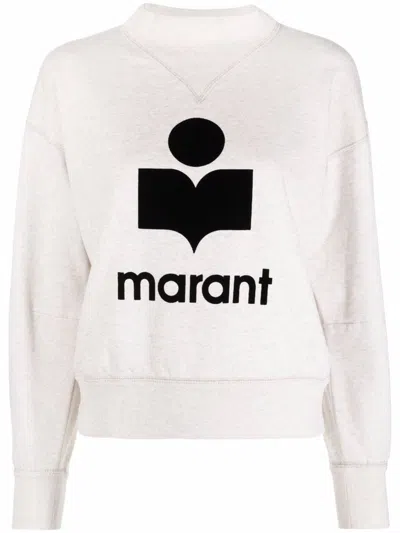 Isabel Marant Étoile Moby Sweatshirt Clothing In White