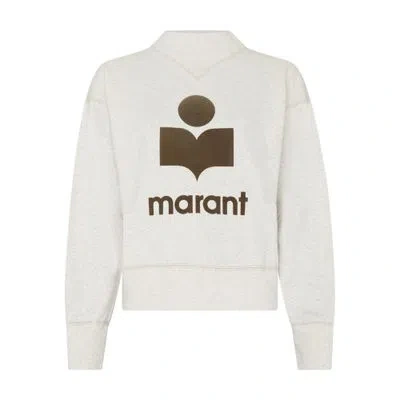 Isabel Marant Étoile Moby Sweatshirt In Green