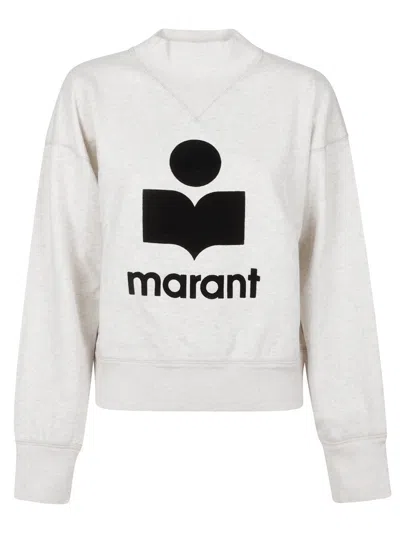 Isabel Marant Étoile Moby Sweatshirt In Neutral