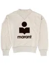 Isabel Marant Étoile "moby" Sweatshirt In Neutral