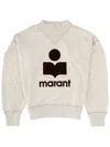Isabel Marant Étoile "moby" Sweatshirt In Neutral