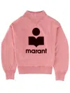 Isabel Marant Étoile "moby" Sweatshirt In Pink