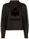 Isabel Marant Étoile Moby Sweatshirt With Logo And High Neck