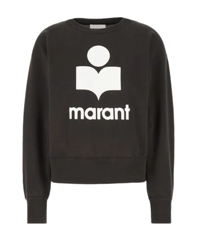 ISABEL MARANT ÉTOILE ISABEL MARANT ÉTOILE LOGO PRINTED CREWNECK SWEATSHIRT