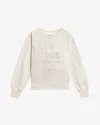 Isabel Marant Étoile Mobyili Logo-printed Sweatshirt In Neutral