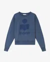 Isabel Marant Étoile Mobyli Logo Sweatshirt In Purple