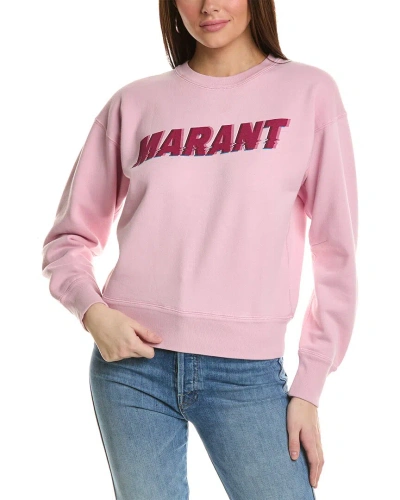 Pre-owned Isabel Marant Étoile Isabel Marant Etoile Mobyli Sweatshirt Women's In Pink