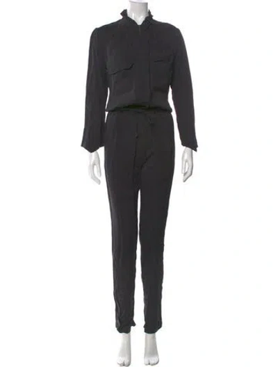 Pre-owned Isabel Marant Étoile Mock Neck Jumpsuit In Gray
