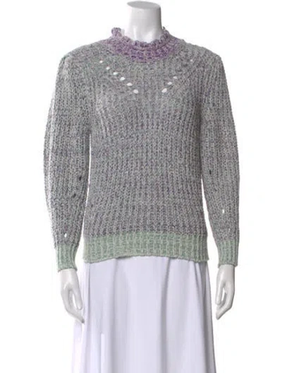 Pre-owned Isabel Marant Étoile Mock Neck Sweater In Multi