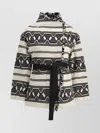 Isabel Marant Étoile Modern Geometric Pattern Jacket