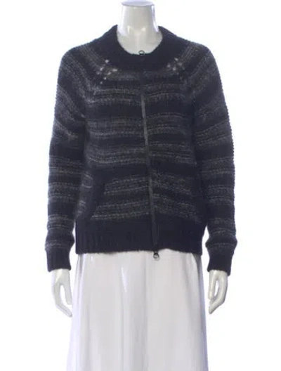 Pre-owned Isabel Marant Étoile Mohair Crew Neck Sweater In Gray