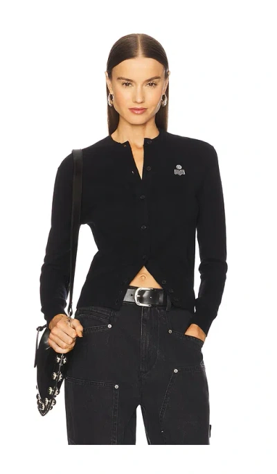 Isabel Marant Étoile Mona Cardigan In Black