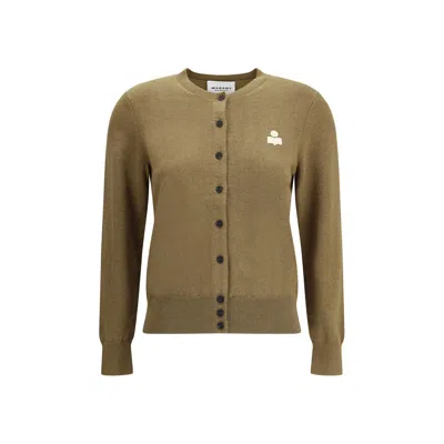 Isabel Marant Étoile Mona Cardigan In Green