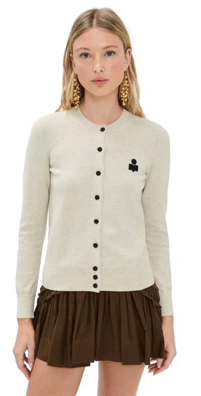 Isabel Marant Étoile Mona Sweater Light Grey In Gray