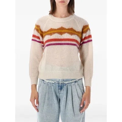 Isabel Marant Étoile Monette Raglan-sleeve Sweater In Neutrals