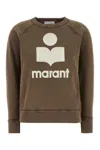 Isabel Marant Étoile Isabel Marant Etoile Mud Cotton Blend Millyny Sweatshirt In Brown
