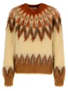 Isabel Marant Étoile Lightweight Textured Knit Sweater With Relaxed Fit In Brown