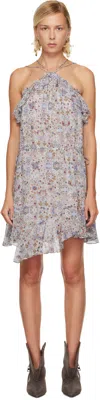 Isabel Marant Étoile Multicolor Betty Minidress In Multi