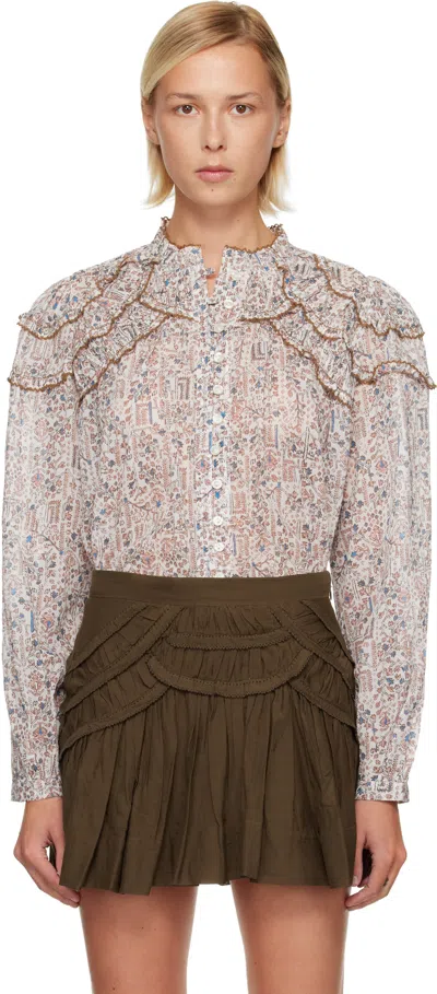 Isabel Marant Étoile Multicolor Christa Blouse