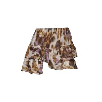 Isabel Marant Étoile Multicolor Cotton Jocadia Shorts