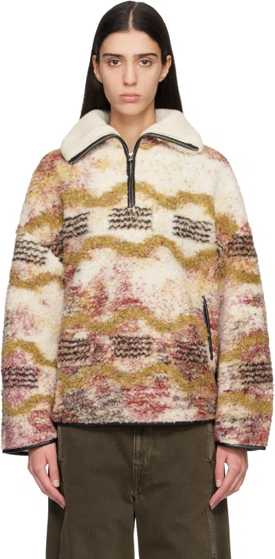 Isabel Marant Étoile Multicolor Marner Sweater In Black