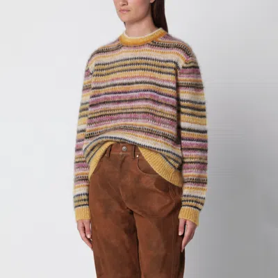 Isabel Marant Étoile Isabel Marant Etoile Multicolored Striped Mohair Sweater For Women