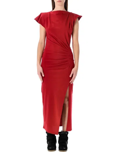 ISABEL MARANT ÉTOILE ISABEL MARANT ÉTOILE NADELA COTTON DRAPED MAXI DRESS