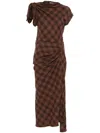Isabel Marant Étoile Naerys Dress In Brown