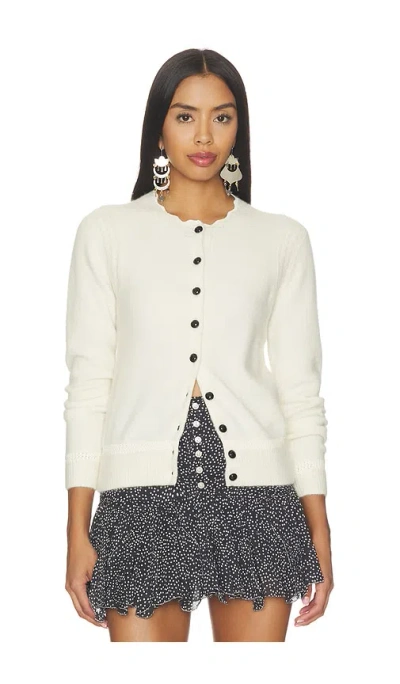 Isabel Marant Étoile Naia Cardigan In White