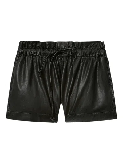 Isabel Marant Étoile Naline Ruffled Shorts In Black