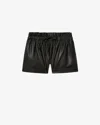 Isabel Marant Étoile Naline Ruffled Shorts In Black