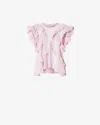 Isabel Marant Étoile Nalou Top In Pink