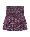 Isabel Marant Étoile Naomi Floral-print Ruffled Miniskirt In Multicolor