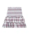 Isabel Marant Étoile Naomi Layered Skirt In Gray