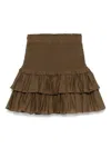 Isabel Marant Étoile Marant Étoile Naomi Mini Skirt In Brown