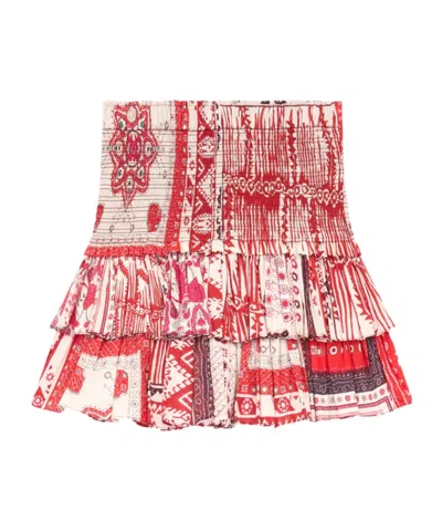 Isabel Marant Étoile Naomi Skirt In Multi