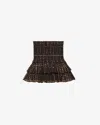 Isabel Marant Étoile Naomi Skirt In Black