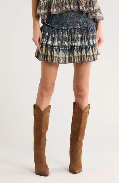 Isabel Marant Étoile Naomi Tiered Skirt In Multi