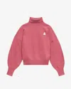 Isabel Marant Étoile Kelaya Fine Knit Blend Sweater In Antique Pink