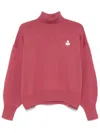 Isabel Marant Étoile Kelaya Fine Knit Blend Sweater In Pink