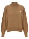 Isabel Marant Étoile Isabel Marant Etoile Camel Cotton Blend Oversize Nasha Sweater In Sand