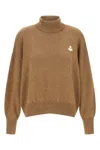 Isabel Marant Étoile Isabel Marant Etoile Camel Cotton Blend Oversize Nasha Sweater In Sand
