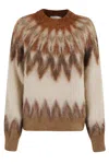 Isabel Marant Étoile Natania Gb Knit Sweater In Brown
