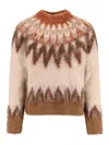 Isabel Marant Étoile Lightweight Textured Knit Sweater With Relaxed Fit In Multi