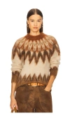 Isabel Marant Étoile Isabel Marant Etoile Embroidered Wool Blend Natania Sweater In Multi