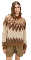 Isabel Marant Étoile Marant Etoile Women Natania Wool Jumper In Brown