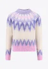 Isabel Marant Étoile Marant Etoile Women Natania Wool Blend Sweater In Multi
