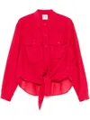 Isabel Marant Étoile Nath Shirt In Red