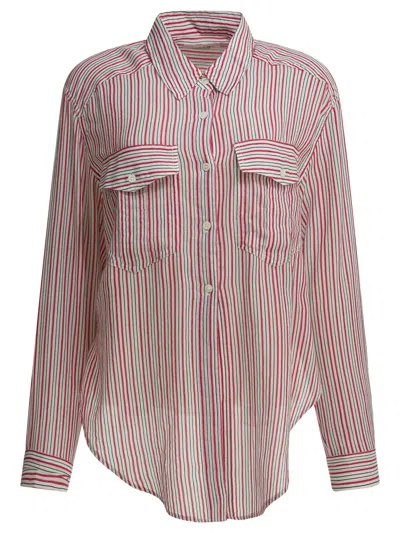 Isabel Marant Étoile Nath Long-sleeved Shirt In Pink