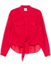 Isabel Marant Étoile Nath Shirt In Red